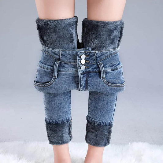 CozyJeans - Fleece Skinny Jeans